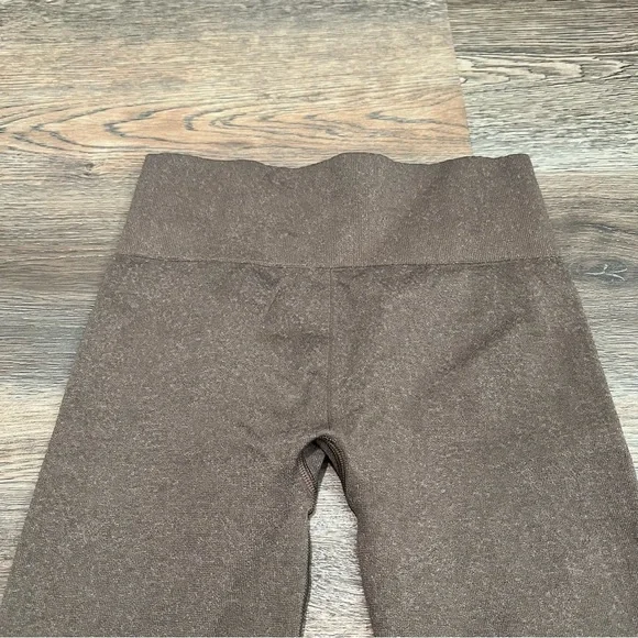 Gymshark Brown Adapt Fleck Seamless Leggings Small - Picture 5 of 8